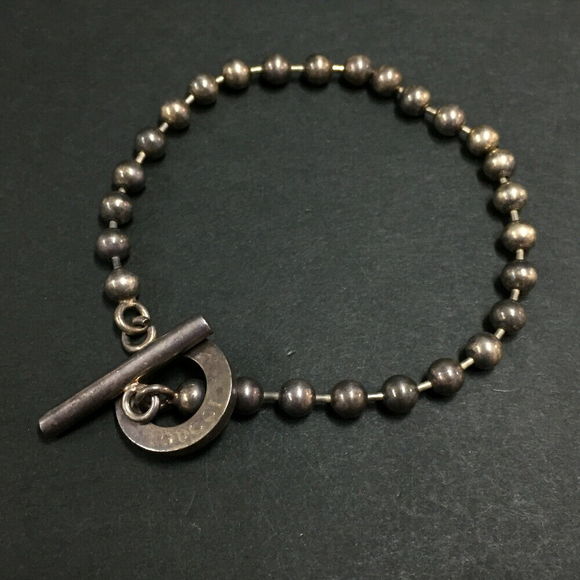 Gucci Silver Ball Chain Bracelet #65297G76 - Picture 2 of 8